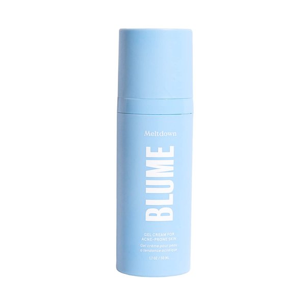 Blume Meltdown Gel Cream Face Moisturizer - Oil-Free Ceramide Moisturizer for Breakout-Prone Skin - Infused with Amino Acids, Squalane & Niacinamide for Lasting Hydration (1.69oz)