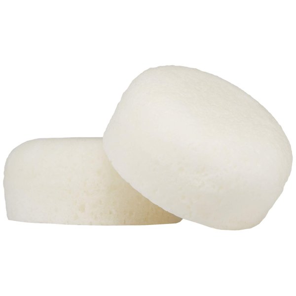 kai Body Buffer Rose, 2 Count, innovative bath sponges That gently exfoliates skin while cleansing The body with a fresh + clean gardenia rose absolute scent, vegan, cruelty free, made in The USA
