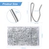 Metal Curtain Hooks, 200PCS Drapery Hook Pins Stainless Steel Pin-on Hooks for Window Curtain, Shower Curtain, Door Curtain