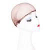 WeKen Hair Net 50 Pcs Elastic Mesh Invisible Wig Nets for Hair Bun Making Reusable Elasticity Hair Nets for Women Sleeping Ballet Dancer Kitchen Food Serive 20 Inches Dark Brown(50PCS Individual Pack)