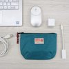 Rough Enough Travel Cord Organizer Bag for Electronics Tech Organizer Travel Case Small travel Makeup Bag for Purse Insert with Zipper Blue