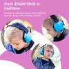 BANZ Kids Headphones – Hearing Protection Earmuffs For Children – ADJUSTABLE headband to fit all ages – Protect Kids Ears – Block Noise – Fireworks – Sporting Events – Concerts – Movies (Blue)
