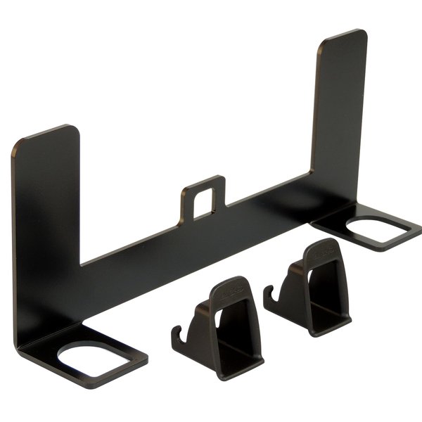 JHKLS Universal Child Seat Anchor Kit Safe Cars Seat Mount Bracket Universal ISOFIX Latch Interface Bracket Steel Latch for ISOFIX Belt Connector 332*68*134mm, Black