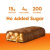 NICKS Protein Bars Chocolate Peanut | 15g protein | 200 calories | Low Carb Keto Friendly Snacks No Added Sugar (Multipack 12 bars x 50g)