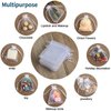 Dealglad 100Pcs Organza Gift Bags 3.5x4.5 inch, White Drawstring Mesh Jewelry Bags, Wedding Party Favor Festival Gift Bags Candy Pouches