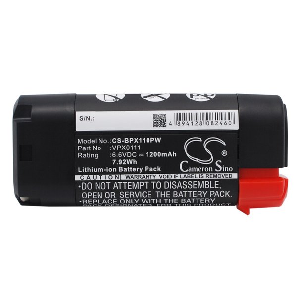 Tingen 1200mAh Battery Replacement for VPX1101 VPX1212 VPX1401 VPX1501 VPX2102 VPX1301 VPX1212X VPX1301X VPX1101X VPX1201 VPX0111 (6.6V)
