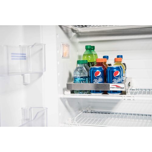 Fish Fighter - Portable Drink Carrier | Eco Friendly - Food Grade Aluminum | 12 Pack Drink Holder | Great for Your Cooler or Refrigerator | Holds Bottles and Cans