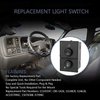 Fog Light Switch and Cargo Lamp Switch - Compatible with 2003-2006 Chevy Silverado 1500 2500 3500 GMC Sierra 1500 2500 3500 Cadillac Escalade - Replaces 15143597 15076588