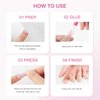 TIPHULAN 45Pcs 90ml Professional Nail Glue for Acrylic Nails, Press On Nails and Nail Tips - Super Strong, Quick-Drying & Long-Lasting, Easy to Open