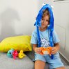 Karister Giant Squid Stuffed Animal Toy 41.3 inches with Four pcs of Marine Animal Plush Dolls Clownfish,Crab, Seahorse, Angler Fish Baby Toys, Suitable for Birthday Gifts for Children