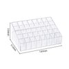 HBlife Lipstick Holder, 40 Spaces Clear Acrylic Lipstick Organizer Display Stand Cosmetic Makeup Organizer for Lipstick, Brushes, Bottles, and More