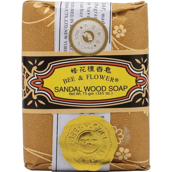 Bee & Flower Soap Bar Sandalwd