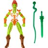 Masters of the Universe Origins Action Figure & Accessory, Snake Teela Figure with Articulation & Mini Comic Book, 5.5 in
