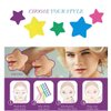 HappyFace Rainbow Pimple Patches, Acne Spot Dots, 2 Sizes Party Pack 36 Count, Hydrocolloid, Niacinamide, Centella, Calendula, Tea Tree Oil, All Skin Types, Skincare, Skin Repair