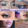 Holographic Body Glitter Gel for Body, Face, Hair, Lip, Nail, Eyeshadow, Color Changing Long Lasting Sparkle Shiny Face Glitter Gel for Festivals and Parties Rave, 50ml (Pink Chameleon)