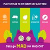 Mad Cat Purr Scout Cookies cat Toy 2 Pack, with Sound Feature and Catnip + silvervine, for Cats of All Ages