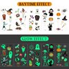 Luminous Halloween Temporary Tattoos for Kids, 216 Pcs Glow in The Dark Halloween Tattoos for Halloween Party Favors Supplies