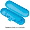 Nincha Plastic Electric Toothbrush Travel Case for Oral-B Pro Series, 3 packs (White&Blue&Green)