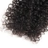 BLY 7A Mongolian Kinky Curly Human Hair Bundles 14/16/18 Inch Unprocessed Hair Weave Weft for Black Women Natural Color