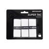 Dunlop Sports Super Tac Tennis Overgrip, 3-Pack, White