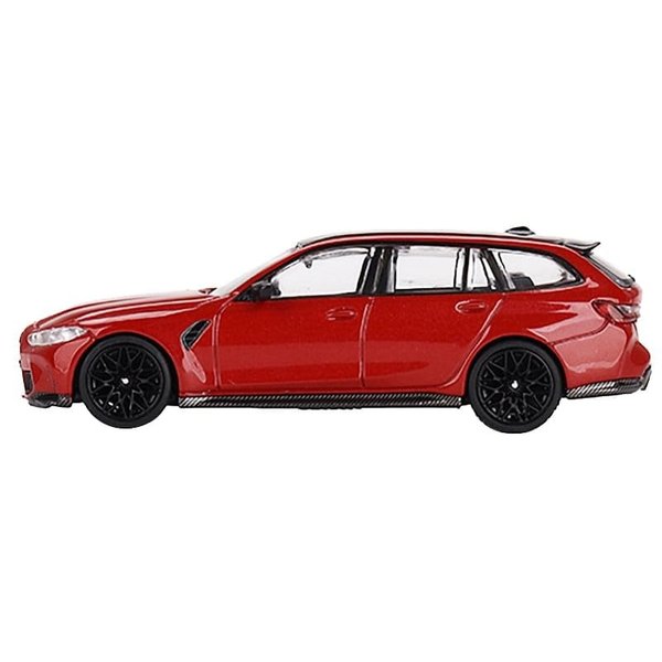 M3 Competition Touring Toronto Red Metallic with Black Top Limited Edition to 3000 Pieces Worldwide 1/64 Diecast Model Car by Mini GT MGT00700