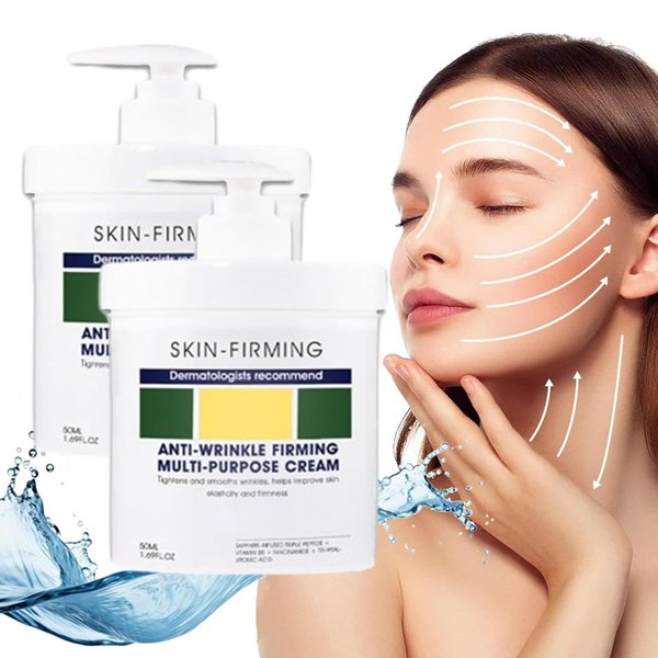 2Pcs Advanced Firming Wrinkle Reducing Cream, Skin Firming Rejuvenating Cream, Body Lotion Moisturizer to Firm, Skin Firming Rejuvenating Cream