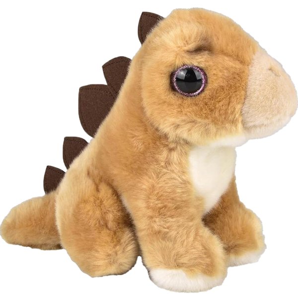7” Stegosaurus Dinosaur Stuffed Animal Plush Toys, Cute, Ultra Cuddly, Huggable Soft Dino Toy, Nursery Decor, Baby Shower Decorations, Birthday Gift for Boys and Girls (7" Stegosaurus)
