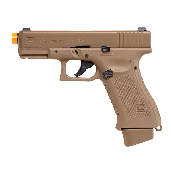 Umarex GLOCK 19X Half Blowback 6mm BB Pistol Airsoft Gun, Glock 19X Airsoft Gun