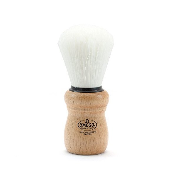 Omega Shaving Brush # 90005 Syntex 100% Synthetic