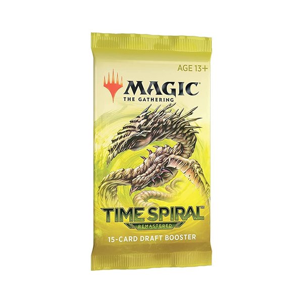 Card Game Magic: The Gathering Draft Booster Pack Lot MTG Time Spiral Remastered Individual Pack