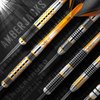 RED DRAGON Amberjack 18: 22g Tungsten Darts Set with Flights and Shafts (Stems)