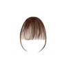 Clip in Bangs Hair Clip S-noilite Human Hair Bangs Hair Pieces for Women Air Bangs Fake Bangs #4 Medium Brown Bang 3g Faux Bangs Clip Human Hair（Air Bangs#4 Medium Brown）