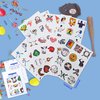 96 PCS Baseball IndividallyTemporary Tattoos, Baseball Tattoos Stickers, Baseball Party Favors, Baseball Party Decorations, Baseball Birthday Decorations, Baseball Gifts Rewards Activity