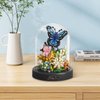 HIGH GODO Flower Bouquet Butterfly Building Set, Bonsai Tree Flowers Building Blocks with Dust Cover, 530 PCS Micro Bricks Botanical Collection Kit, Birthday Gift for Women Girlfriend Adults 12+