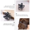 Decorative Hair Clips 2Pcs Mini Hair Claw Clips Retro Crystal Hair Clip No- Slip Metal Grip Jaw Clips Fancy Hair Barrette Clamp Hair Catch Clips for Women Girls Rhinestone Hair Clips