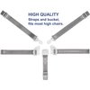 Todays Kids High Chair Straps, Straps for High Chair, Replacement Harness Straps for Most 5 Point High Chairs, Replacement High Chair Belt