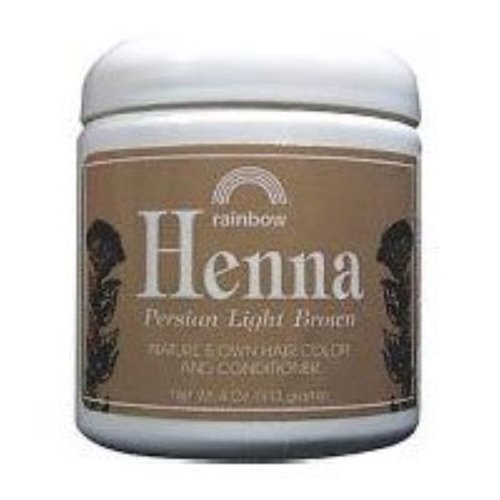 Rainbow Research - Henna Persian Light Brown Hair Color - 4 Oz, 4 pack