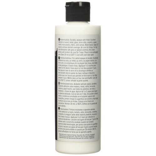 DecoArt Americana Multi-Surface Satin Acrylic Paint, 8-Ounce, Cotton Ball