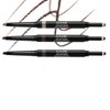 GA-DE Velveteen Brown Builder Duet, 22 - Long-Wear Eyebrow Pencil Dark Brown - Double-Ended Eyebrow Tint and Eyebrow Filler - Paraben Free - 0.02 oz