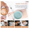 YARDWE Ceramic Creamer Jugs Milk Jug Cup Cute Cow Animal Shape Sauce Pitcher Milk Creamer Coffee Syrup Jar Server Dipping Bowls 40ML