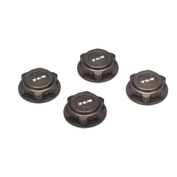 TEAM LOSI RACING Covered 17mm Wheel Nuts Alum 8B/8T 2.0 TLR3538 Gas Car/Truck Option Parts