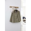 Yamazaki Home Ply Over The Door Hooks - Hanging Coat Rack, Beige, Small