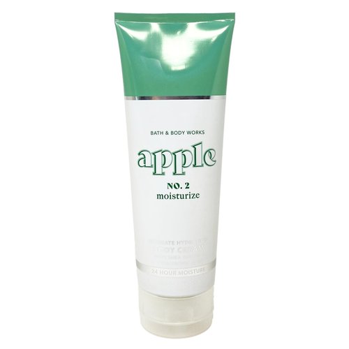 Generic Bath and Body Work APPLE Body Cream and Body Wash Bundle - Full Size, Green