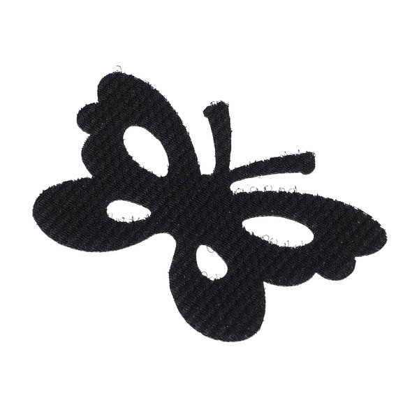 VOCOSTE Hair Pads, Butterfly Shape Hair Pad Bangs Patch for Women, Hair Magic Tapes Hair Grippers Hair Styling Accessories, Black