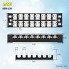 Joinfworld 8 Position Terminal Block 25A 600V Dual Row Screw Terminal Strip Dual Row with Cover and 8 Position Pre-Insulated Terminal Jumper Block - 4Sets