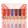 YOUNG VISION Thermosensitive Color-Changing Lip Gloss Set - 6 Colors: Orange, Strawberry, Mint, Cherry, Candy, Vanilla - Hydrating Lip Oil & Plumping Lip Gloss Kit - Christmas Gift for Girls/Women