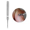 Professional Stainless Steel Cuticle Pusher Trimmer Remover Dead Skin Hangnails Nails Cleaner Scissors Remover Nipper Clipper/Nail Art Manicure Tool for Adult, Silver