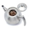 Venoly Stainless Steel Tea Pot With Removable Infuser For Loose Leaf and Tea Bags, Dishwasher Safe and Heat Resistant, 1 Liter