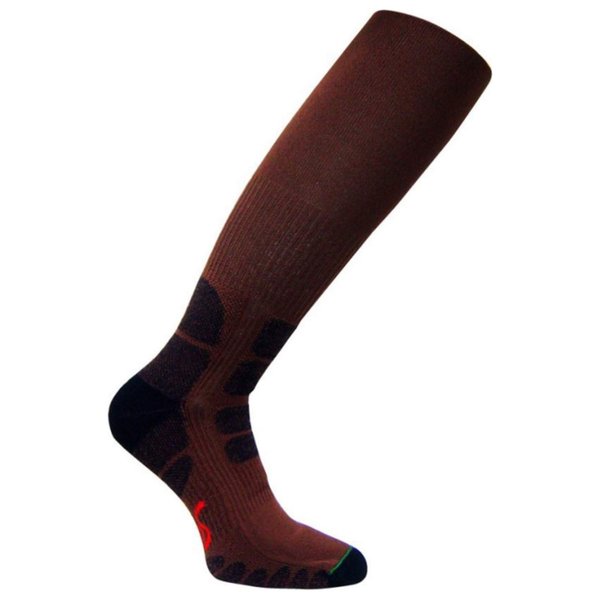 Eurosocks 0124 Patented Performance All Around Outdoor Compression Socks, Khaki, Small