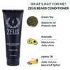 ZEUS Beard Wash & Beard Conditioner Set with Green Tea for Men, Soften, Hydrates & Moisturizes - MADE IN USA (Vanilla Rum)